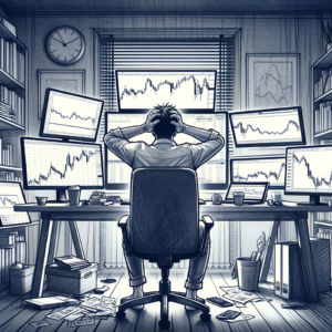 Frustrated US forex trader